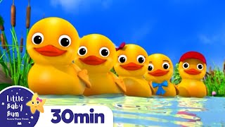 Counting Duck Song +More Nursery Rhymes and Kids Songs | Little Baby Bum