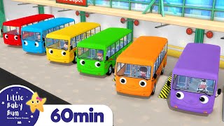 Color Bus +More Nursery Rhymes and Kids Songs | Little Baby Bum