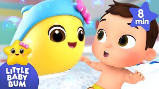 Splashy Twinkle Boat - Baby Bathtime | 8 mins of Playtime Songs | Little Baby Bum