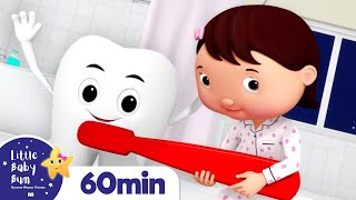 Brush Teeth Song +More Nursery Rhymes and Kids Songs | Little Baby Bum