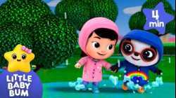 Splash in Puddles! Weather Is Fun ☔? Song for Earth Day | Little Baby Bum