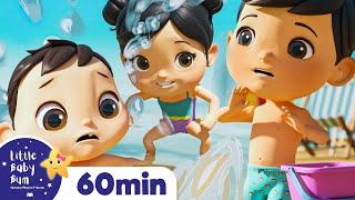 Fun Day at the Beach - Baby Max Holiday | +More Nursery Rhymes | ABCs and 123s | Little Baby Bum