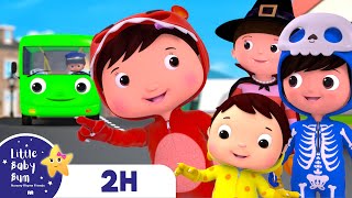 Halloween Wheels On The Bus Go Round | Baby Song Mix - Little Baby Bum Nursery Rhymes