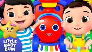 Wheels On The Train | Little Baby Bum - Nursery Rhymes for Kids | Baby Song 123