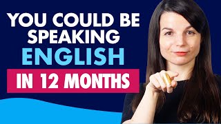 This is how you learn English in 12 months!