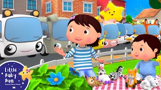 10 Little Buses! | Little Baby Bum - Nursery Rhymes for Kids | Baby Song 123