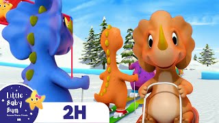 Ten Little Dinosaurs - Count to 10 | Baby Song Mix - Little Baby Bum Nursery Rhymes