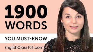 1900 Words Every English Beginner Must Know