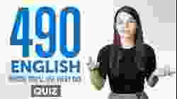 Quiz | 490 English Words You'll Use Every Day - Basic Vocabulary #89