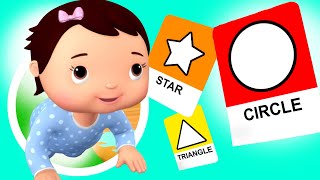 School Shapes Hunt! ?? Learn Shapes for Class Time! | Little Baby Bum
