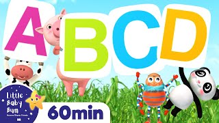 Learn ABC - The Alphabet Song | +More Nursery Rhymes & Kids Songs | ABCs and 123s | Little Baby Bum