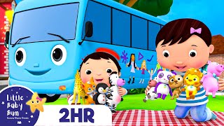 Ten Little Buses | Little Baby Bum - Classic Nursery Rhymes for Kids