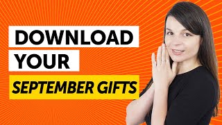 FREE English Gifts of September 2025