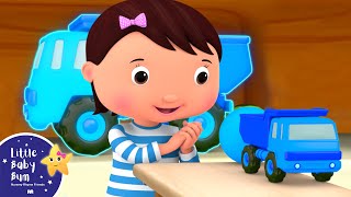 Learn Colors with Toy Trucks! | Little Baby Bum - New Nursery Rhymes for Kids
