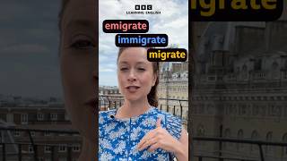 ‘emigrate’, ‘immigrate’ and ‘migrate’ – what’s the difference? #shorts