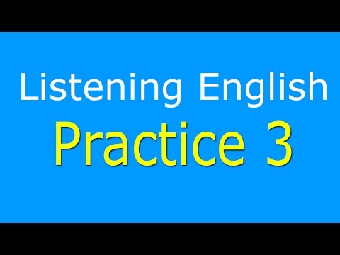 English Listening Practice Level 3 - Listening English Comprehension with Subtitle