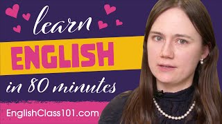 All Romantic Expressions You Need in English! Learn English in 80 Minutes!