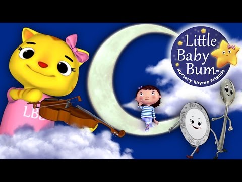 Hey Diddle Diddle | Nursery Rhymes | By LittleBabyBum!