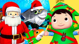 Christmas Shark ?? Doo Doo Doo! | Little Baby Bum