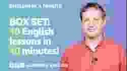 BOX SET: English In A Minute 25 – TEN English lessons in 10 minutes!
