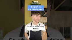 English at the hairdresser’s #english #shorts