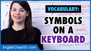 Symbols on Keyboards | Learn English Writing