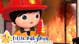 FIRE TRUCK Song! +More Nursery Rhymes and Kids Songs - ABCs and 123s | Little Baby Bum