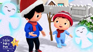 Baby Max Making Snow Angels! | Little Baby Bum - New Nursery Rhymes for Kids
