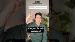 ‘I am living in Bangalore since 2003.’ – ? Fix this sentence! #shorts