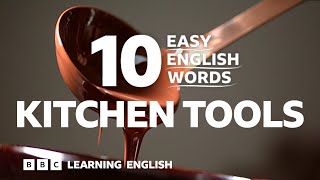10 Easy English Words: Kitchen Tools ????️