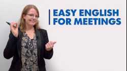 My Top Tips for LISTENING & SPEAKING in English Work Meetings