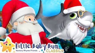 Baby Shark Christmas! - Christmas Songs for Kids | Nursery Rhymes | ABCs and 123s | Little Baby Bum