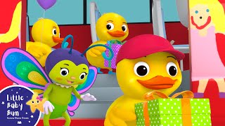 5 Little Ducks on the Bus! | Little Baby Bum - New Nursery Rhymes for Kids