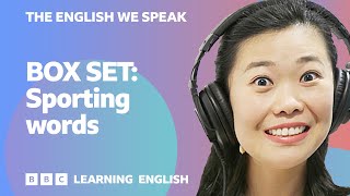 BOX SET: English vocabulary mega-class! ? Learn 8 'sporting' words!