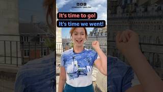 ‘it’s time to go’ and ‘it’s time we went’ – what’s the difference? #shorts