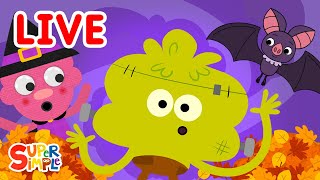 ? Trick or Treat With Super Simple Live! ? | Best Halloween Kids Songs | Super Simple Songs