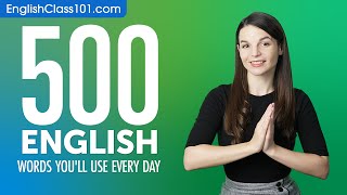 500 English Words You'll Use Every Day - Basic Vocabulary #90