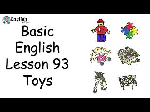 ผู้เริ่มต้น English - Lesson 93 - Toys