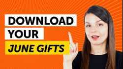 FREE English Gifts of June 2025