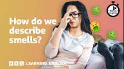 How are smell adjectives different? ⏲️ 6 Minute English