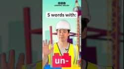 5 words with un- #shorts #vocabulary