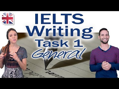 How to Answer IELTS Writing Task 1 General