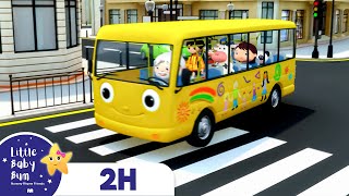 Wheels On The Bus Go All Through the Town | Baby Song Mix - Little Baby Bum Nursery Rhymes