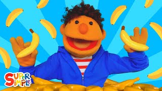 Counting Bananas (Puppet Version) | Super Simple Songs