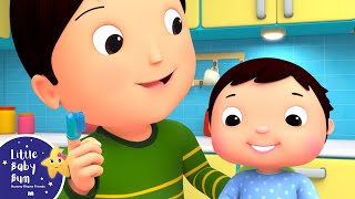 Brushing Teeth Song | Little Baby Bum - Nursery Rhymes for Kids | Baby Song 123