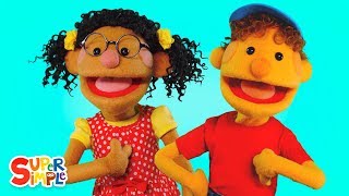 What's Your Name? (Super Simple Puppets version) | Super Simple Songs
