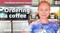 ? Coffee shop dialogue | Pronunciation Shadowing