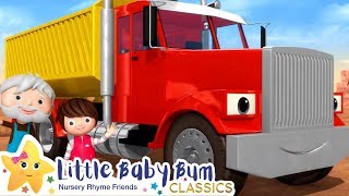 The Truck Song! +More Nursery Rhymes & Kids Songs - ABCs and 123s | Little Baby Bum