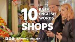 Shops: 10 Easy English Words ???