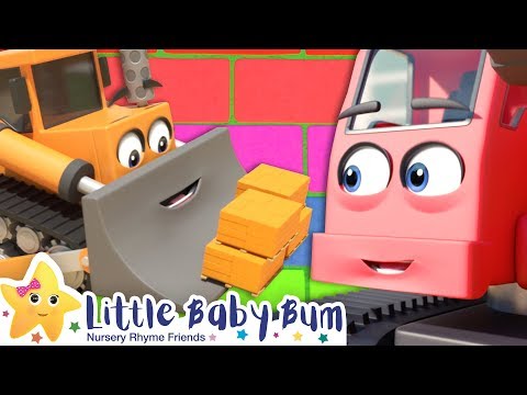 Construction Vehicles For Kids - Little Baby Bum | More Nursery Rhymes & Baby Songs | Vehicle Songs